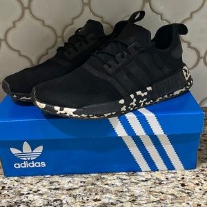 Men’s Adidas NMD R1 Color Splash- Core Black